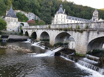 L’Abbaye de Brantôme en Périgord.