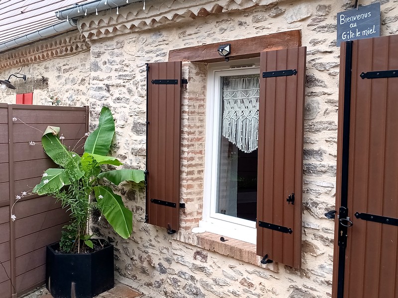 La terrasse du gîte