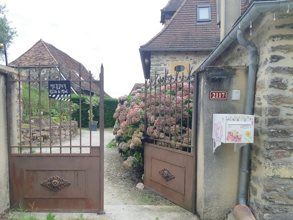 L'entrée du gîte